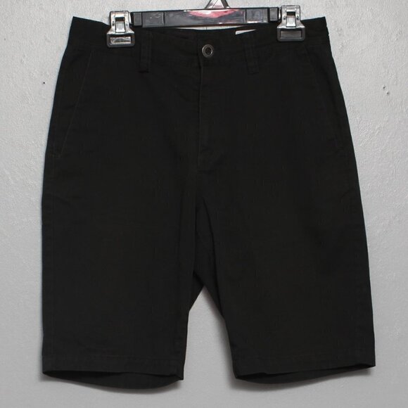 Volcom black skateboard cotton shorts - Picture 1 of 3